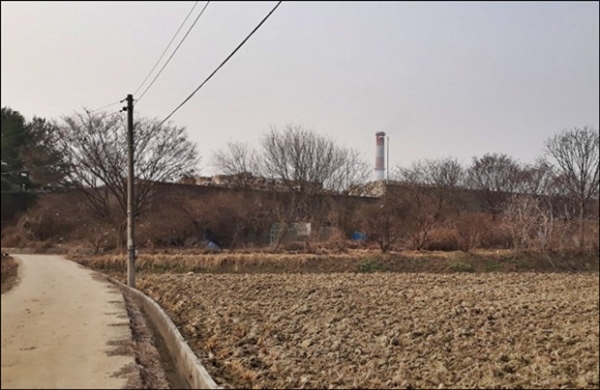 폐지가 야적된 모습2