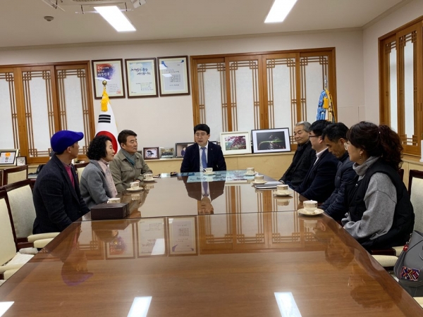 서산시 축제위원회 서산장님과의 만남