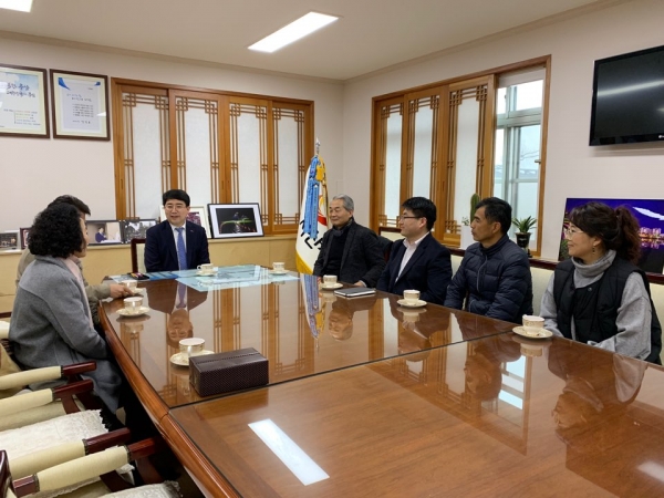 서산시 축제위원회와 맹정호 서산시장님의 만남