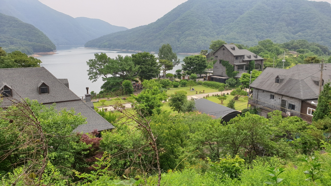 천상의 정원 전경 입니다