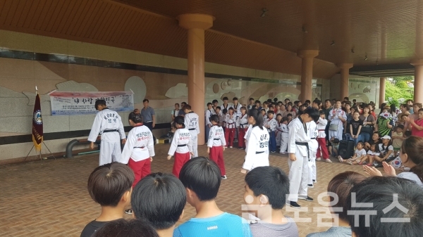 용전장원태권도 태권아트코리아 시범단
