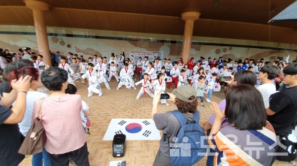 독도는 우리땅 플레시몹 퍼포먼스