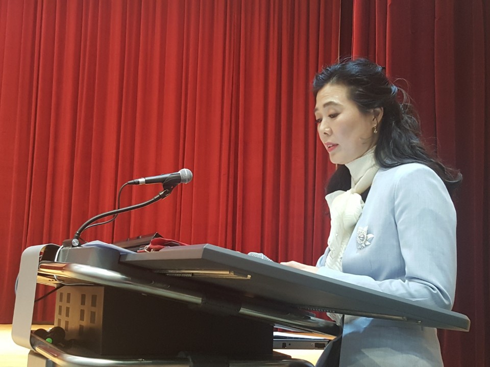 사회보는 강해인 사무국장