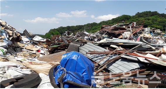 (사진제공=대전시) 특사경, 불법영업 폐기물업체 6곳 적발