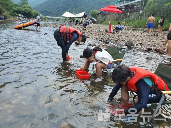 서원계곡 물놀이