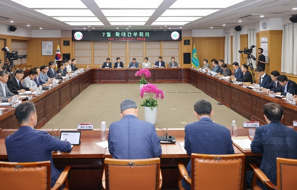 확대간부 회의