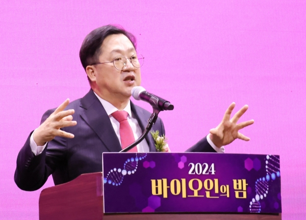 인사말 하는 이장우 대전시장